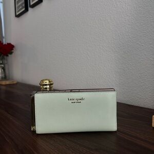 Kate Spade Wallet - Bifold Wallet Crystal Blue